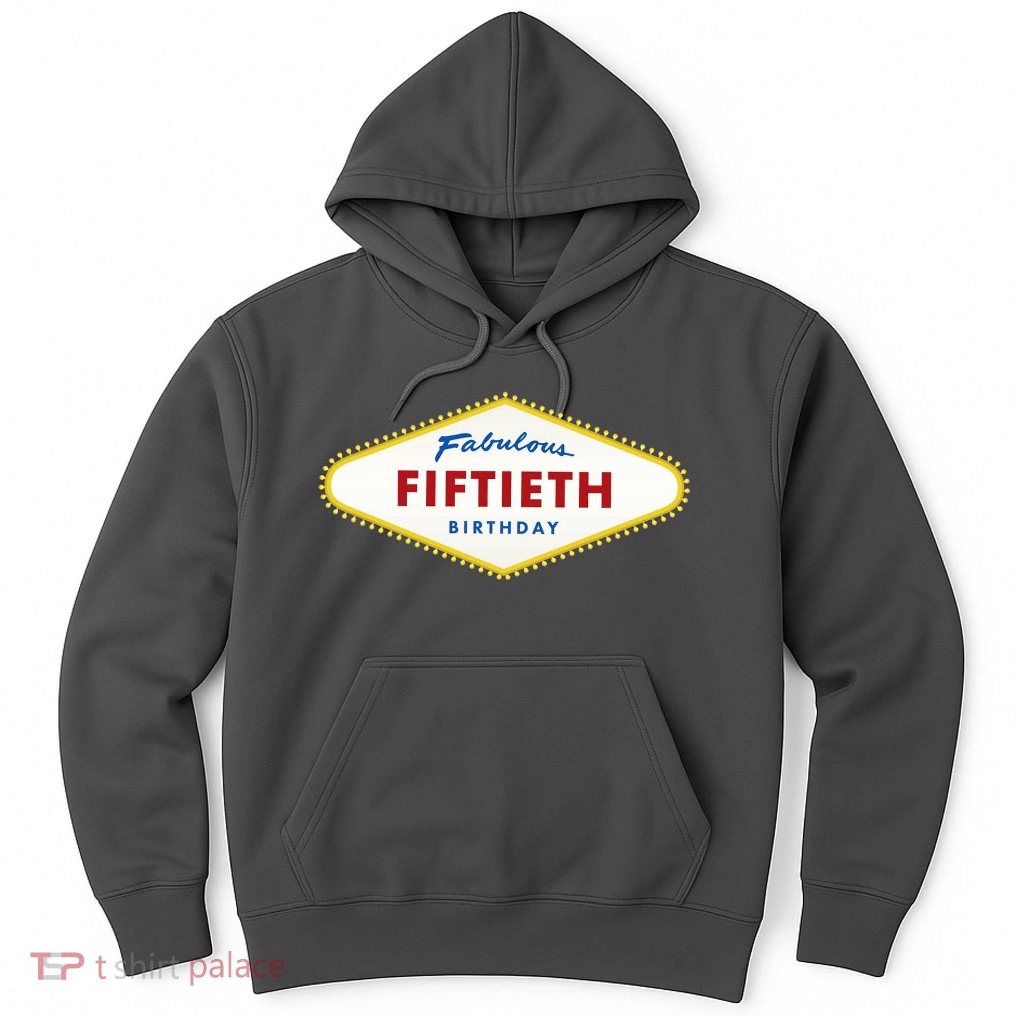 50th Birthday Las Vegas Fabulous fiftieth Hoodie