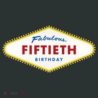 50th Birthday Las Vegas Fabulous fiftieth Sweatshirt thumb 2