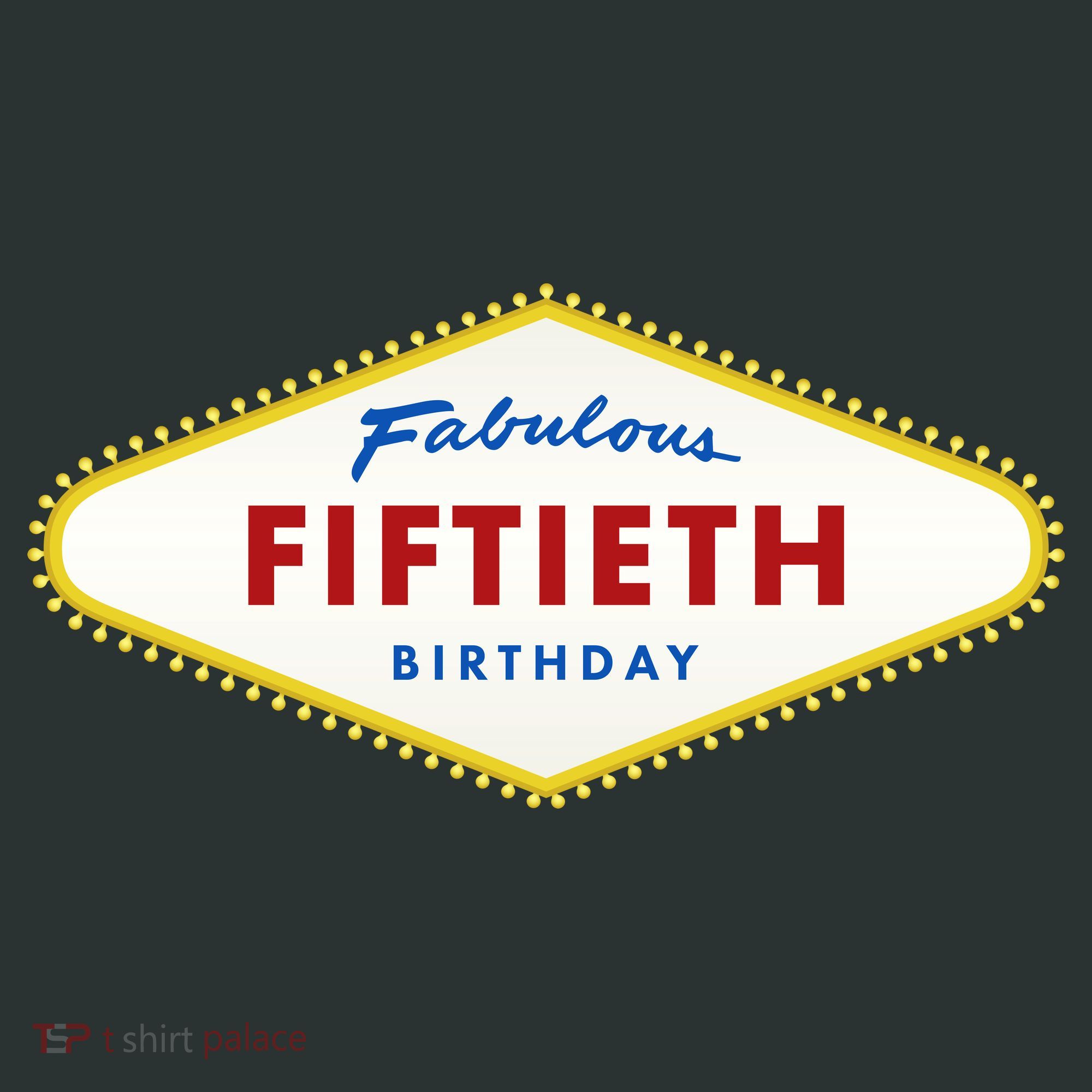50th Birthday Las Vegas Fabulous fiftieth Sweatshirt