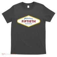 50th Birthday Las Vegas Fabulous fiftieth T-Shirt thumb 0