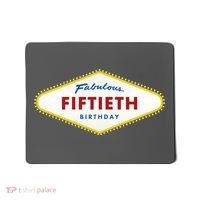 50th Birthday Las Vegas Fabulous fiftieth Mousepad thumb 0