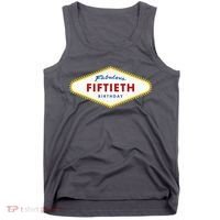 50th Birthday Las Vegas Fabulous fiftieth Tank Top thumb 0