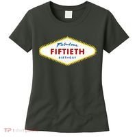 50th Birthday Las Vegas Fabulous fiftieth Women's T-Shirt thumb 0
