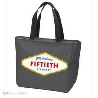 50th Birthday Las Vegas Fabulous fiftieth Tote Bag thumb 3