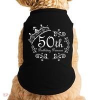 50th Birthday Princess Doggie Tank thumb 0