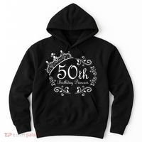 50th Birthday Princess Hoodie thumb 0