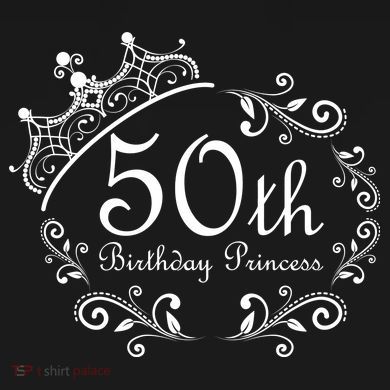 50th Birthday Princess Backpack