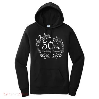 50th Birthday Princess Women's Hoodie