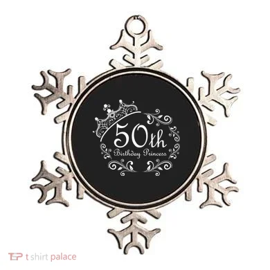 50th Birthday Princess Ornament