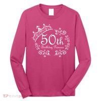 50th Birthday Princess Long Sleeve Shirt thumb 0