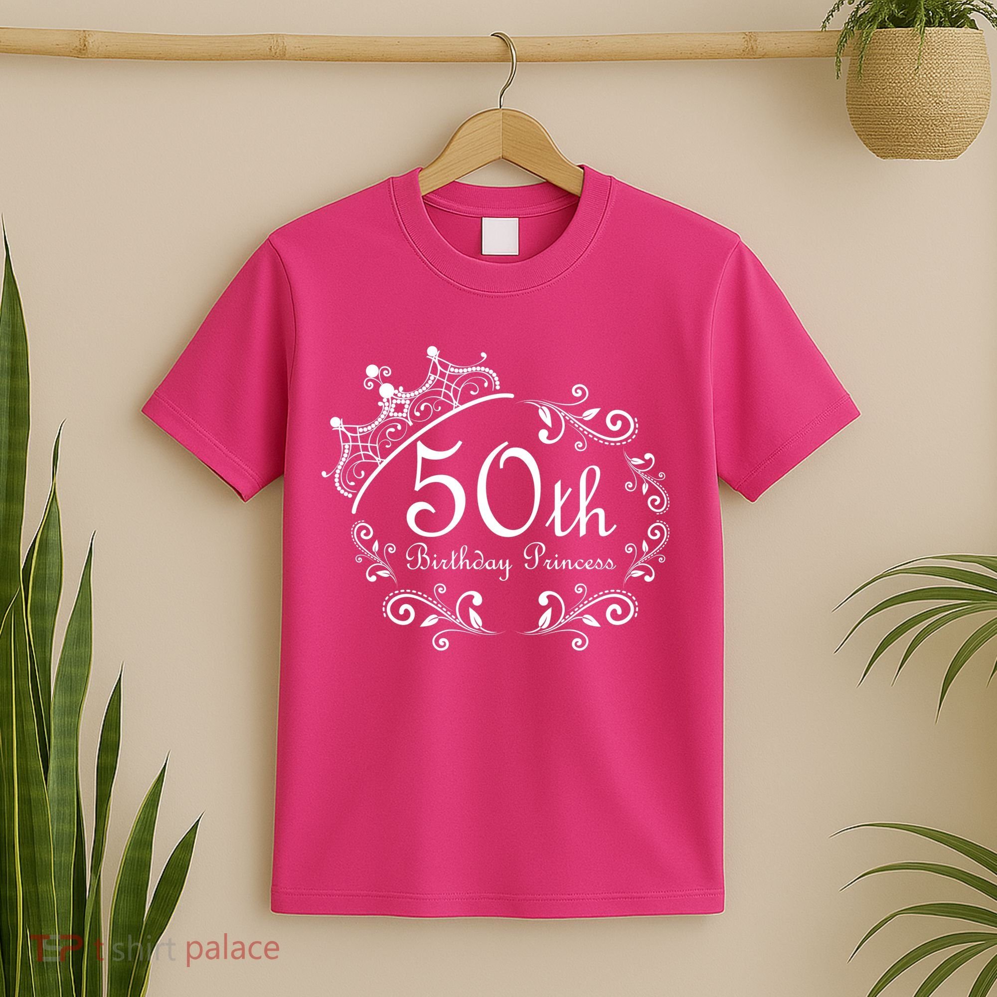 50th Birthday Princess T-Shirt