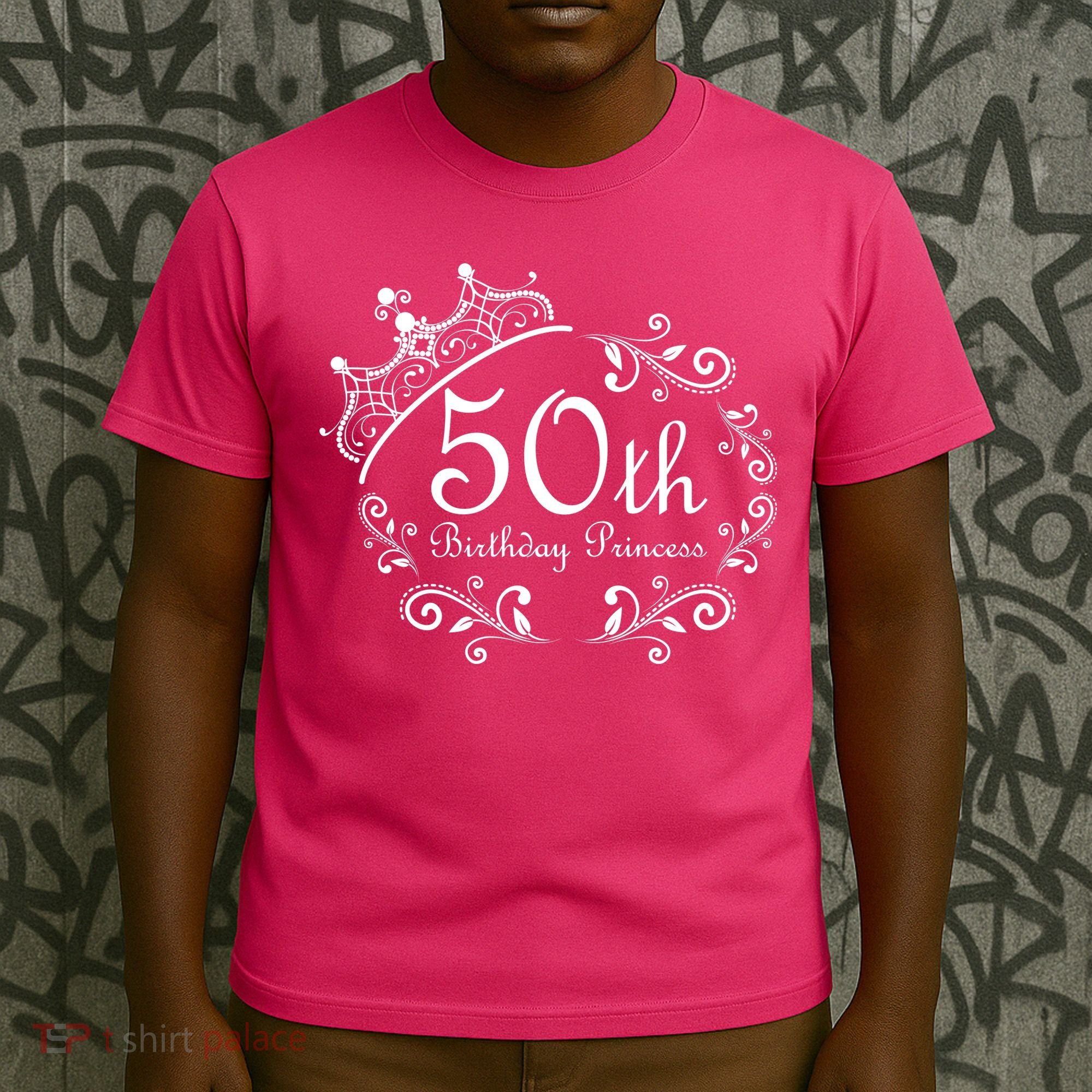 50th Birthday Princess T-Shirt