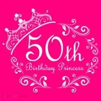 50th Birthday Princess Women's Long Sleeve Shirt thumb 2