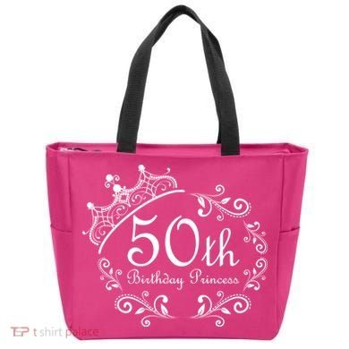 50th Birthday Princess Tote Bag