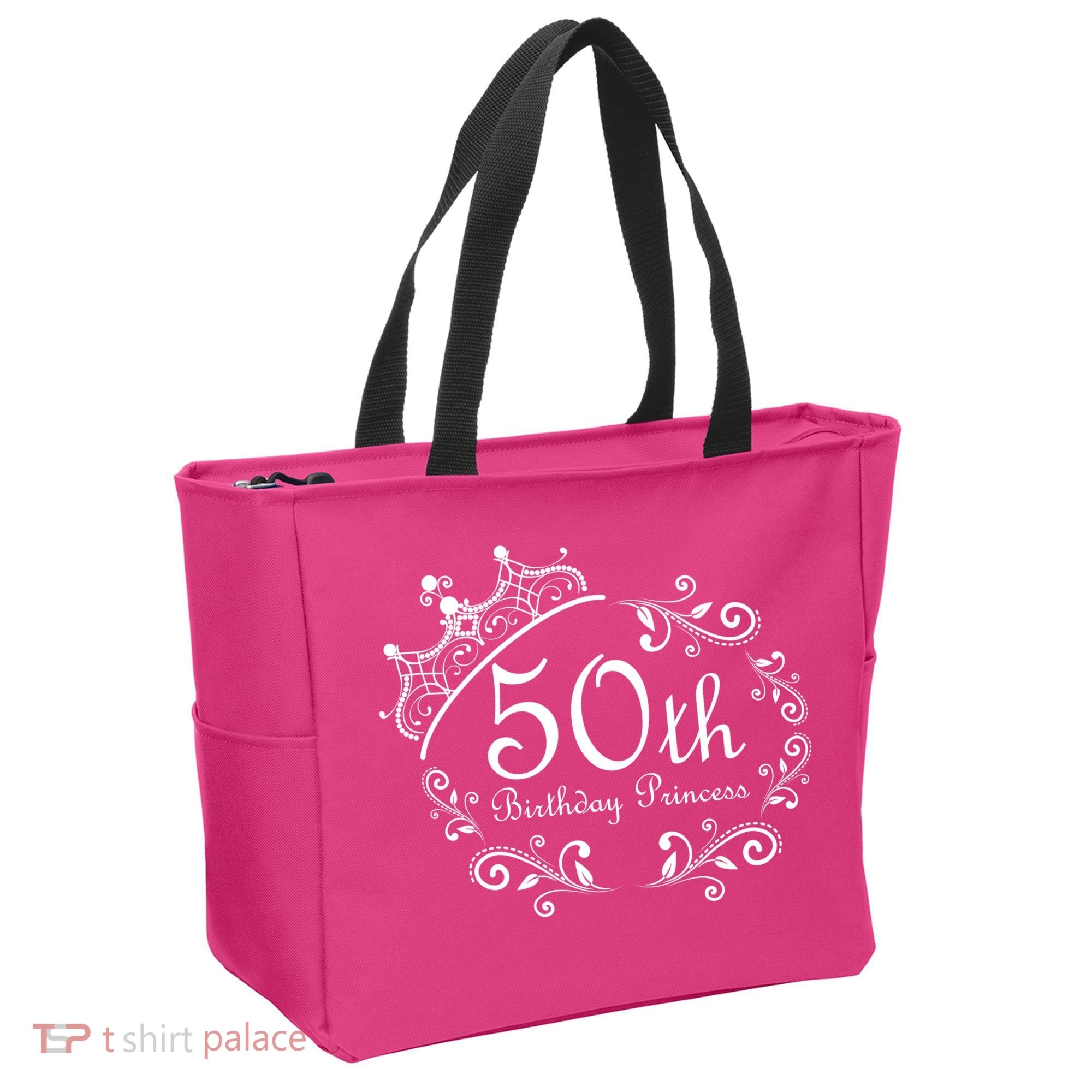 50th Birthday Princess Tote Bag