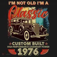 50th 1976 Birthday I'm Not Old I'm A Classic Custom Built High Performance Legendary Power  Women's Tank Top thumb 5
