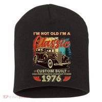 50th 1976 Birthday I'm Not Old I'm A Classic Custom Built High Performance Legendary Power  Short Acrylic Beanie thumb 0