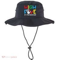 5yr 5th Birthday Funny High Five Its My Birthday Bucket Hat thumb 0