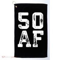 50 AF 50th Birthday Shirt shirt Golf Towel thumb 0