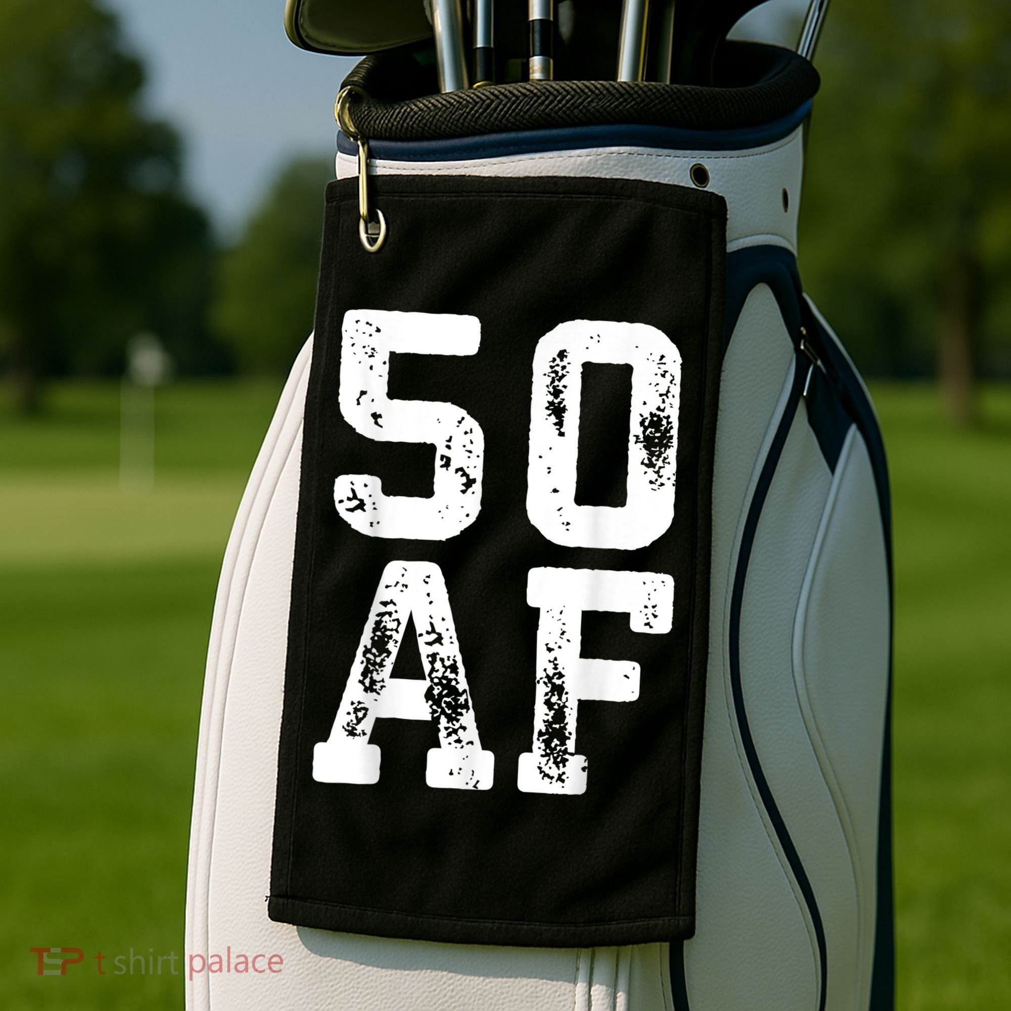 50 AF 50th Birthday Shirt shirt Golf Towel