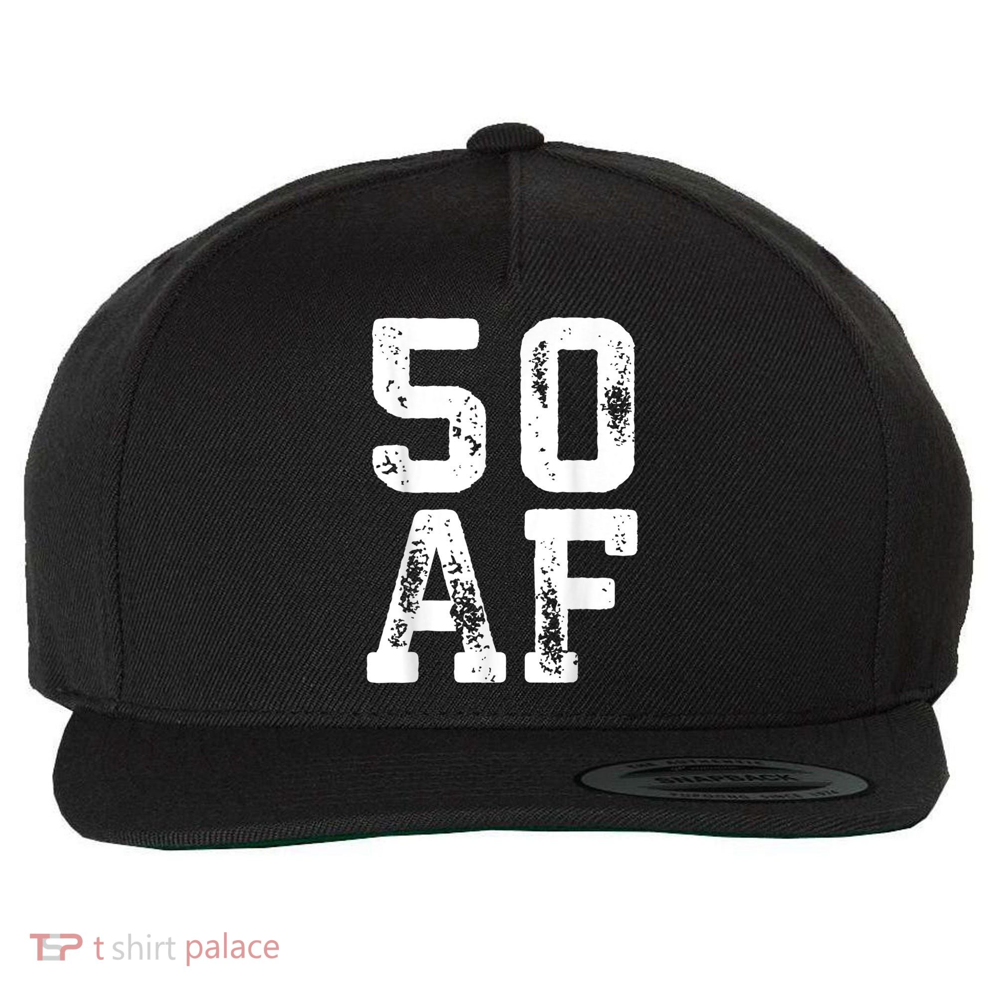 50 AF 50th Birthday Shirt shirt Wool Snapback Cap