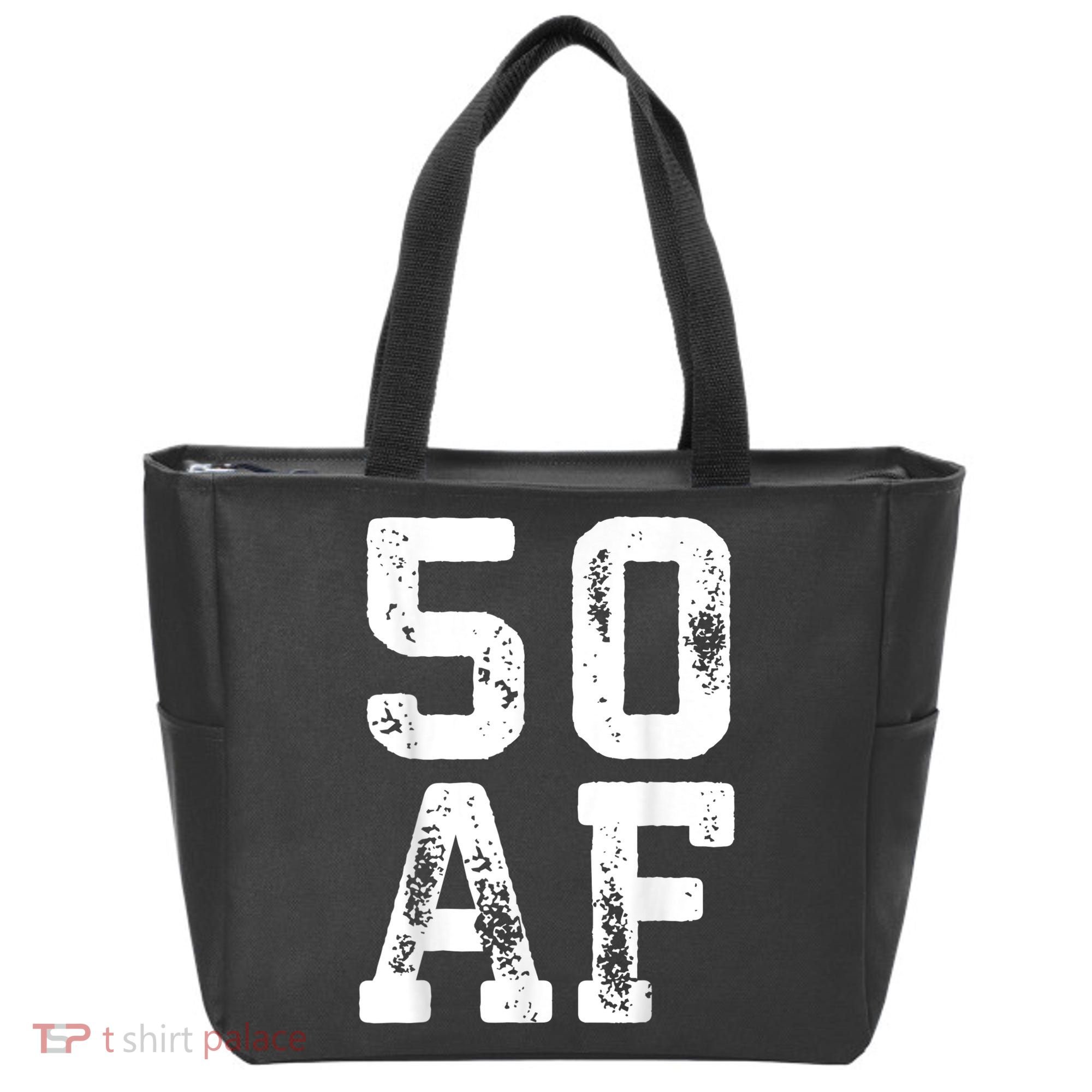 50 AF 50th Birthday Shirt shirt Tote Bag