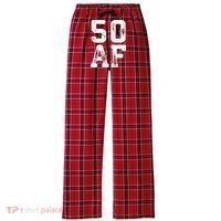 50 AF 50th Birthday Shirt shirt Women's Flannel Plaid Pajama Pants thumb 0