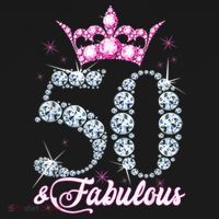 50 and Fabulous 50th Birthday Shirt For WoM.e.n.s T-Shirt thumb 7