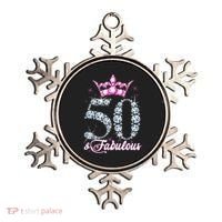 50 and Fabulous 50th Birthday Shirt For WoM.e.n.s Ornament thumb 0