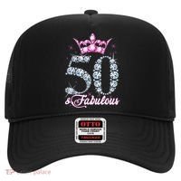 50 and Fabulous 50th Birthday Shirt For WoM.e.n.s Hat thumb 0