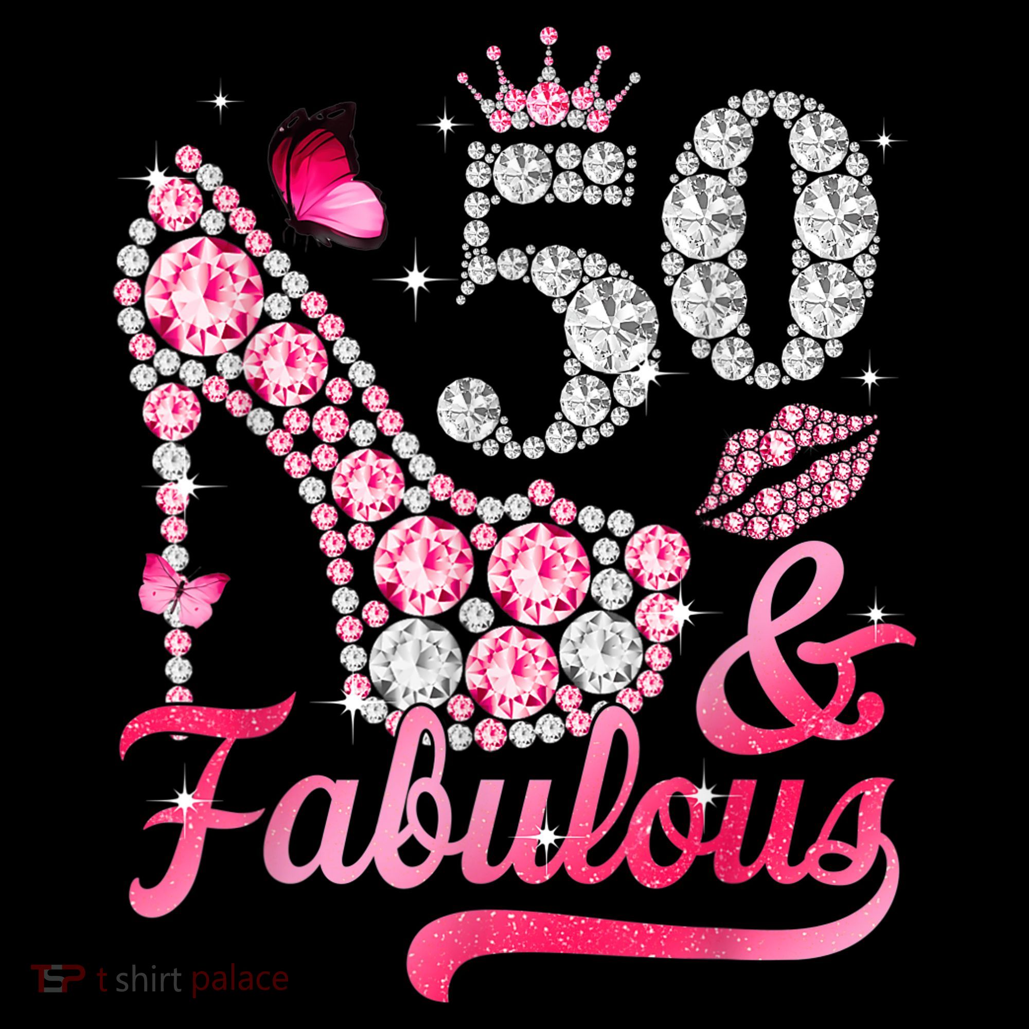 50 And Fabulous High Heel WoM.e.n.s 50th Birthday Women's Hoodie