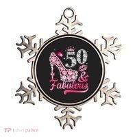 50 And Fabulous High Heel WoM.e.n.s 50th Birthday Ornament thumb 0