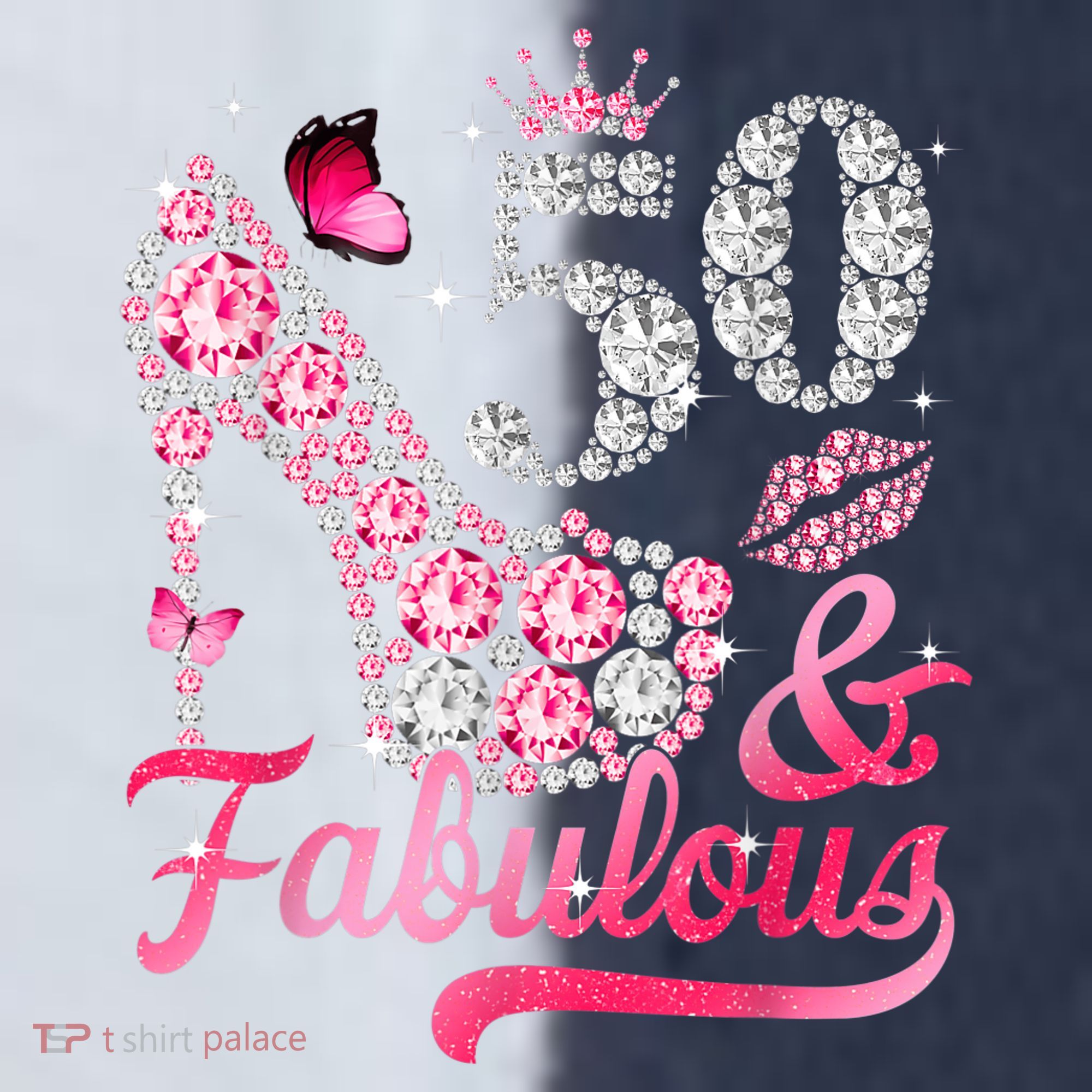 50 And Fabulous High Heel WoM.e.n.s 50th Birthday Sport-Tek Competitor United Soccer Jersey