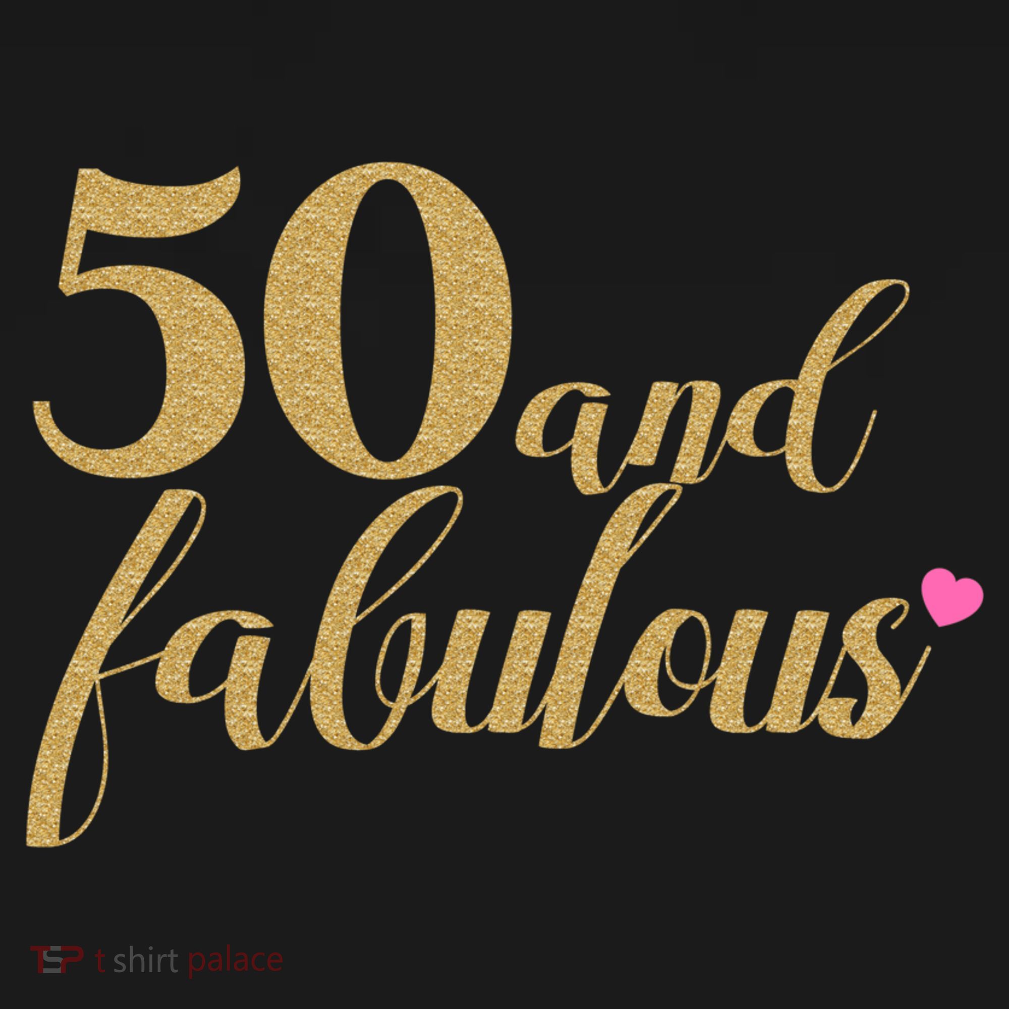 50 and Fabulous Long Sleeve Shirt - 50th Birthday, WoM.e.n.s Hoodie