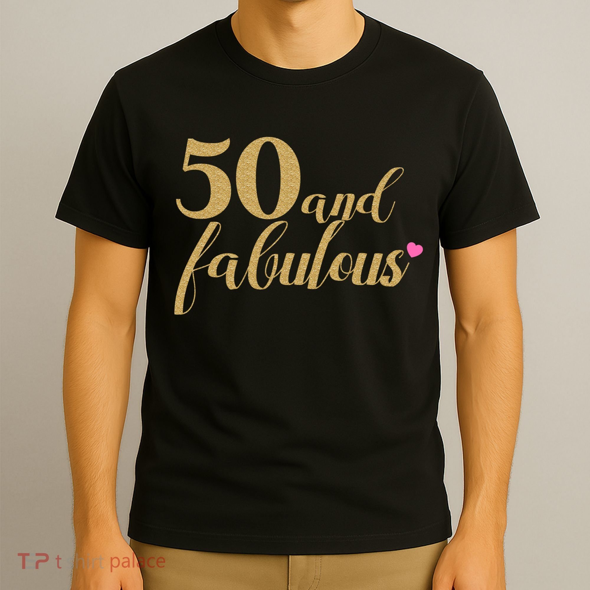 50 and Fabulous Long Sleeve Shirt - 50th Birthday, WoM.e.n.s T-Shirt