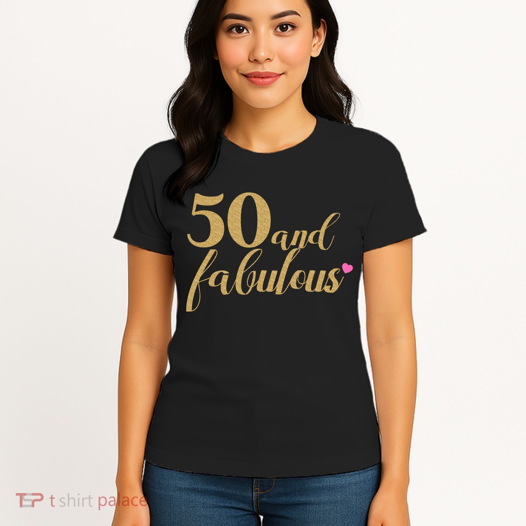 50 and Fabulous Long Sleeve Shirt - 50th Birthday, WoM.e.n.s Women's T-Shirt