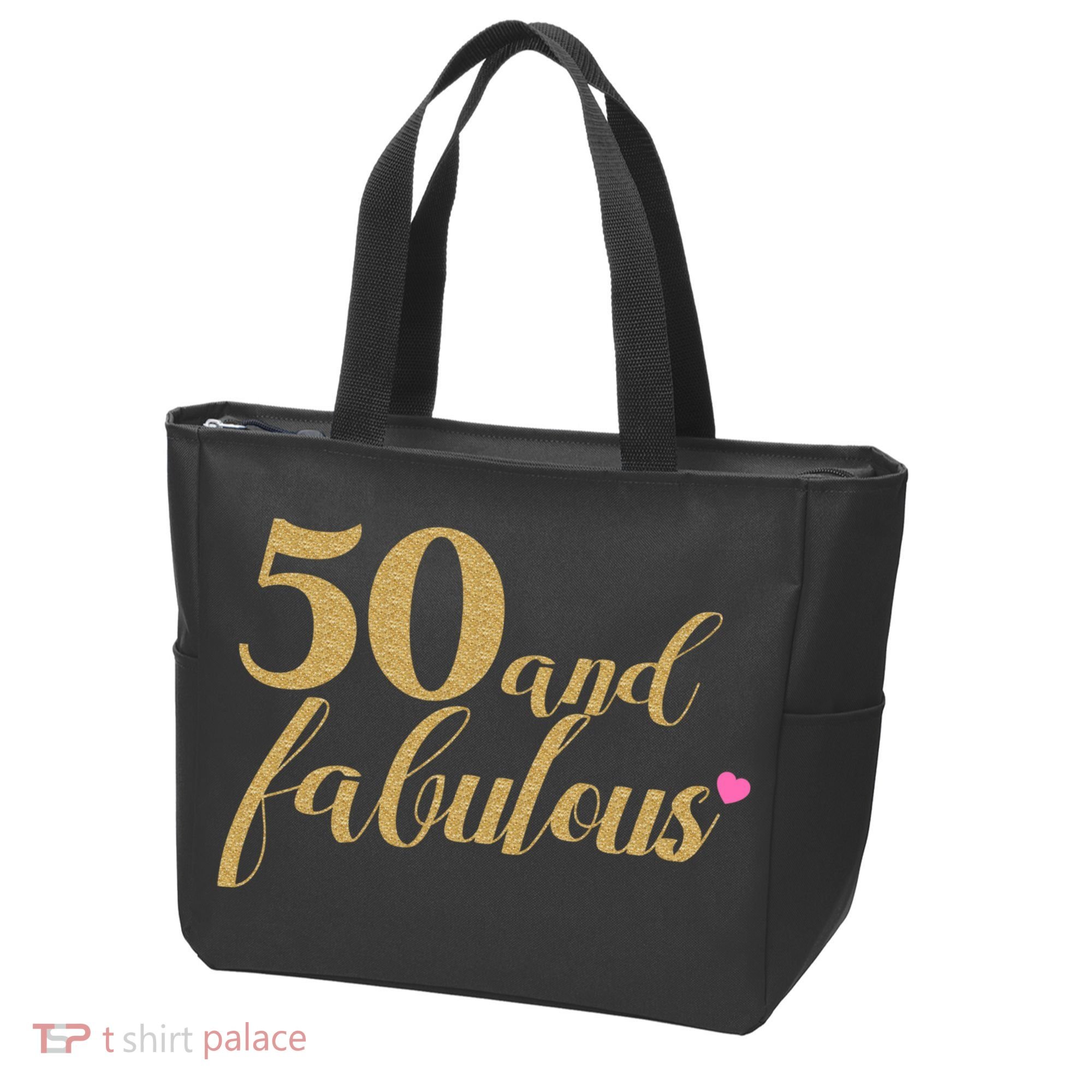50 and Fabulous Long Sleeve Shirt - 50th Birthday, WoM.e.n.s Tote Bag