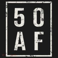50 AF Funny 50th Birthday Fiftieth Birthday Mousepad thumb 1