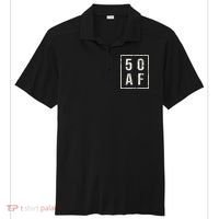 50 AF Funny 50th Birthday Fiftieth Birthday Sport-Tek Posi-UV Pro Polo thumb 0