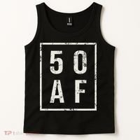 50 AF Funny 50th Birthday Fiftieth Birthday Tank Top thumb 2