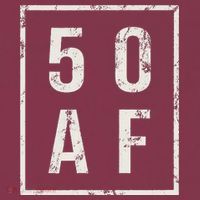 50 AF Funny 50th Birthday Fiftieth Birthday 16oz Travel Tumbler thumb 2
