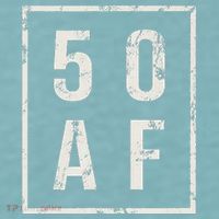 50 AF Funny 50th Birthday Fiftieth Birthday Sueded Cloud Jersey T-Shirt thumb 2