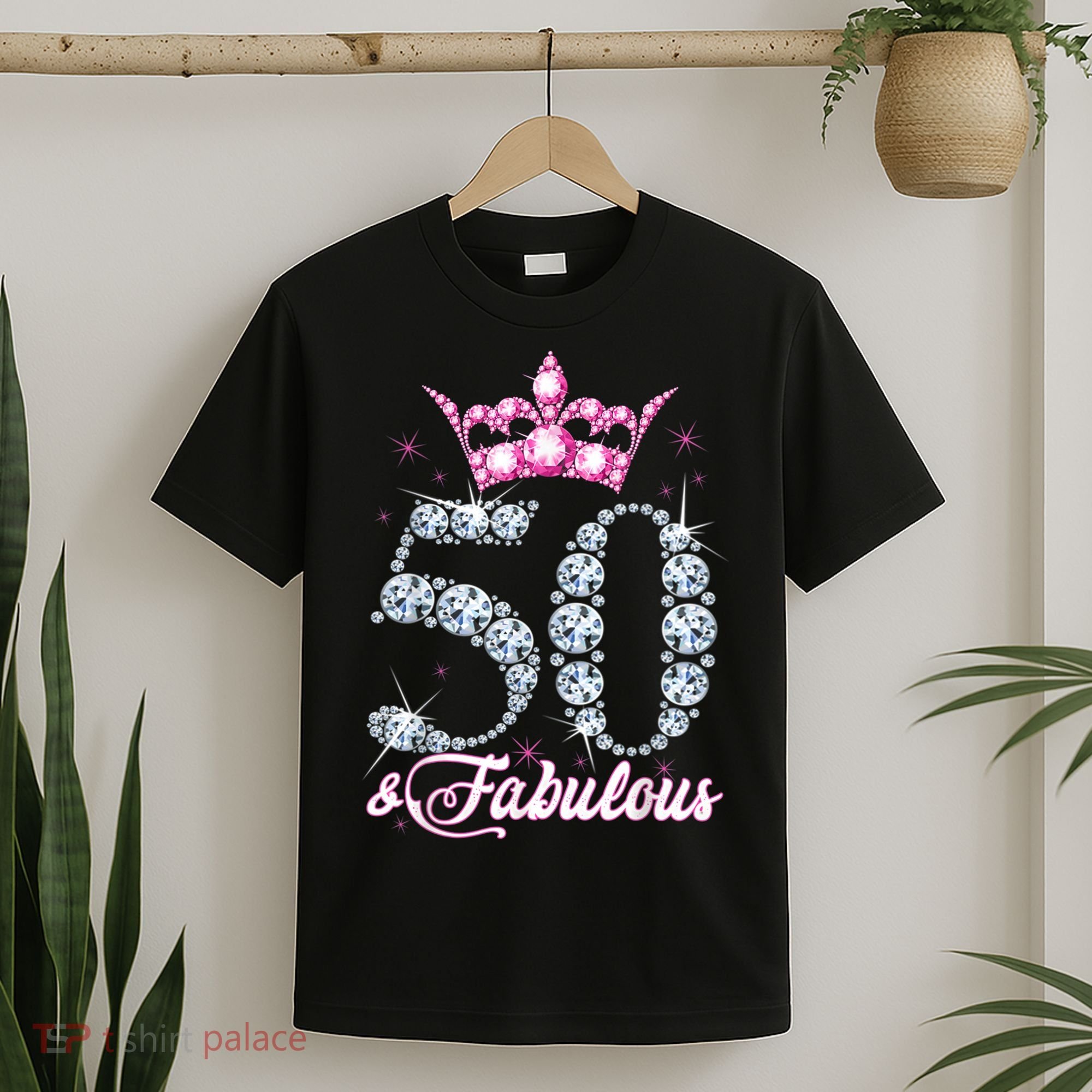 50 and Fabulous 50th Birthday Shirt For Wo T-Shirt