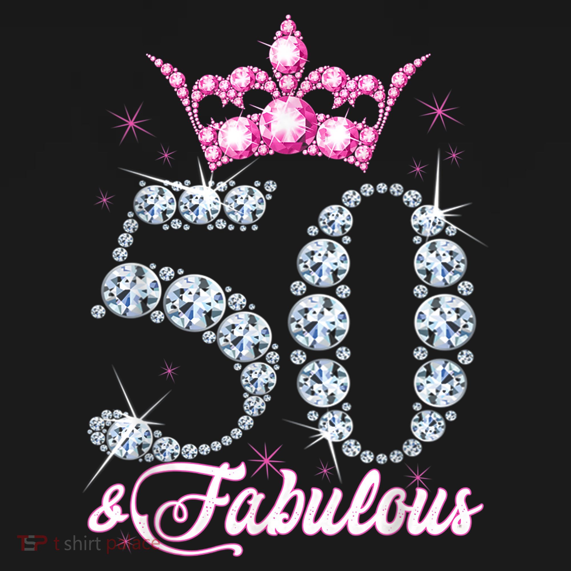 50 and Fabulous 50th Birthday Shirt For Wo T-Shirt