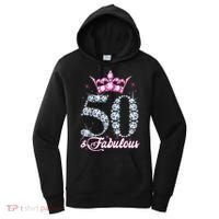 50 and Fabulous 50th Birthday Shirt For Wo Women's Hoodie thumb 0