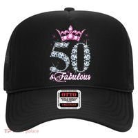 50 and Fabulous 50th Birthday Shirt For Wo Hat thumb 0