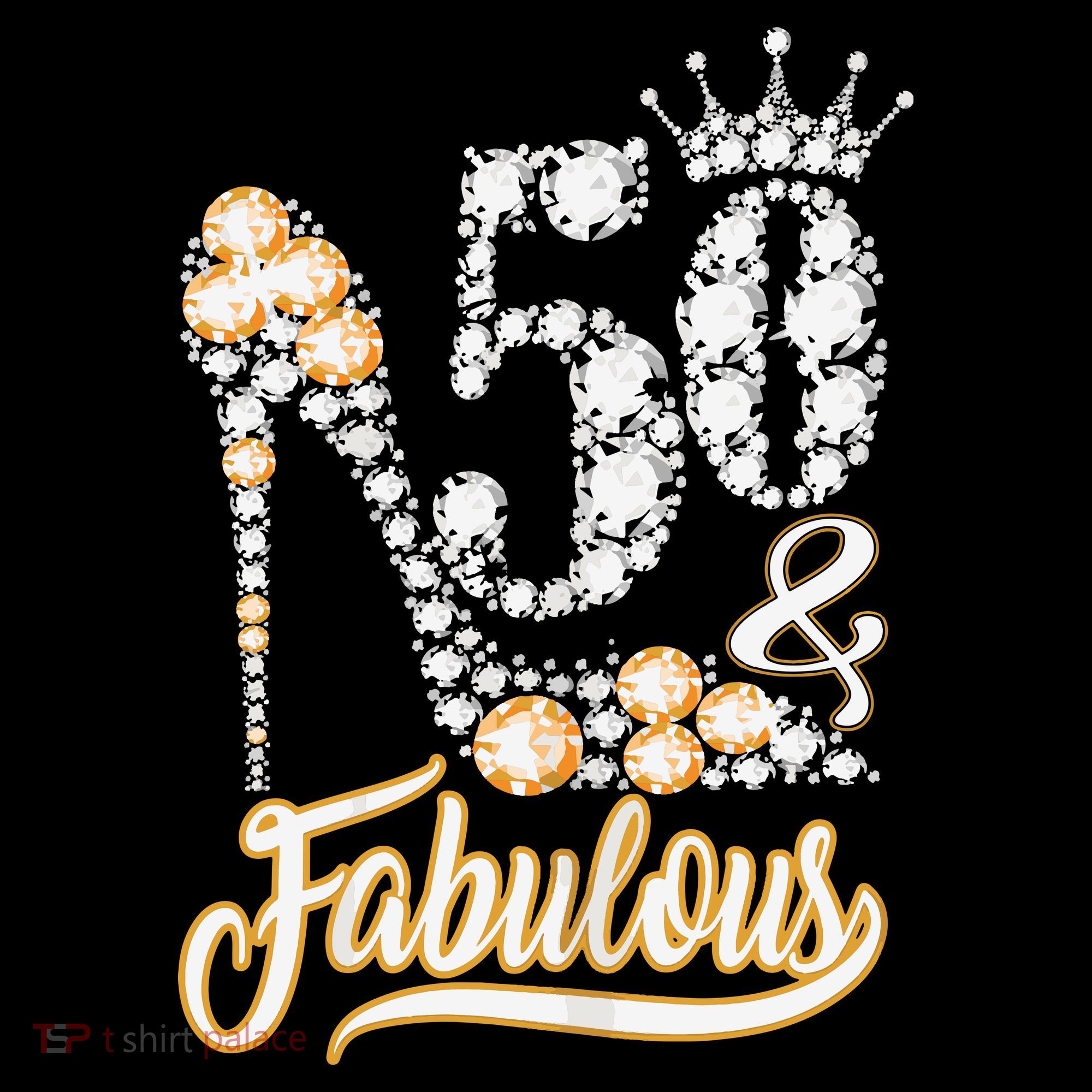 50 And Fabulous 50th Birthday Diamond Gift For Women Coffee Mug