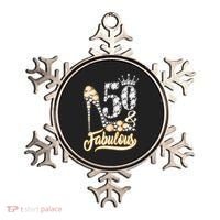 50 And Fabulous 50th Birthday Diamond Gift For Women Ornament thumb 0