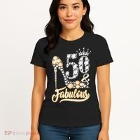 50 And Fabulous 50th Birthday Diamond Gift For Women Women's T-Shirt thumb 4
