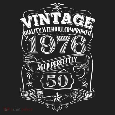 50th Birthday 1976 Vintage Quality Without Compromise  Adult Drive Performance Visor